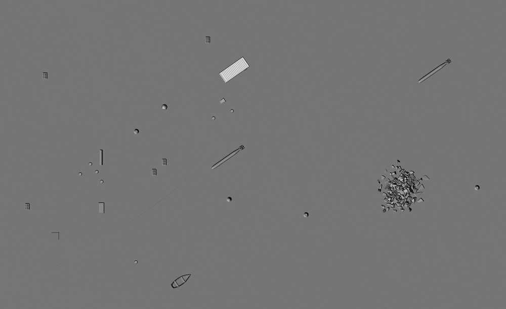 Local heightmap preflight of the same mud scene