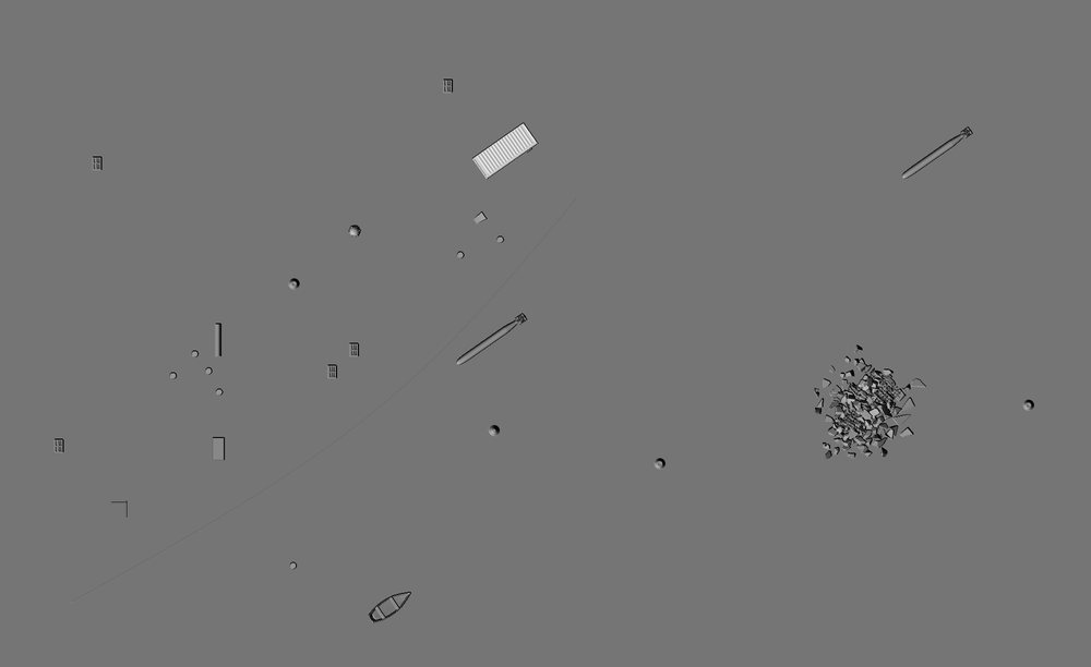 Local heightmap preflight of the same flat sand scene