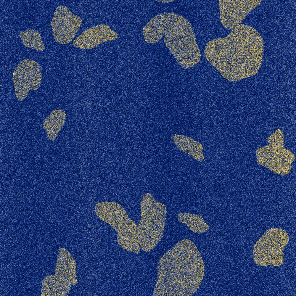 gravel patches on sand SAS tile