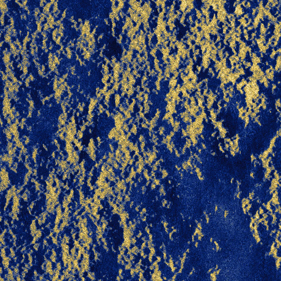 macro-roughness, RMS height 0.15 m SAS tile
