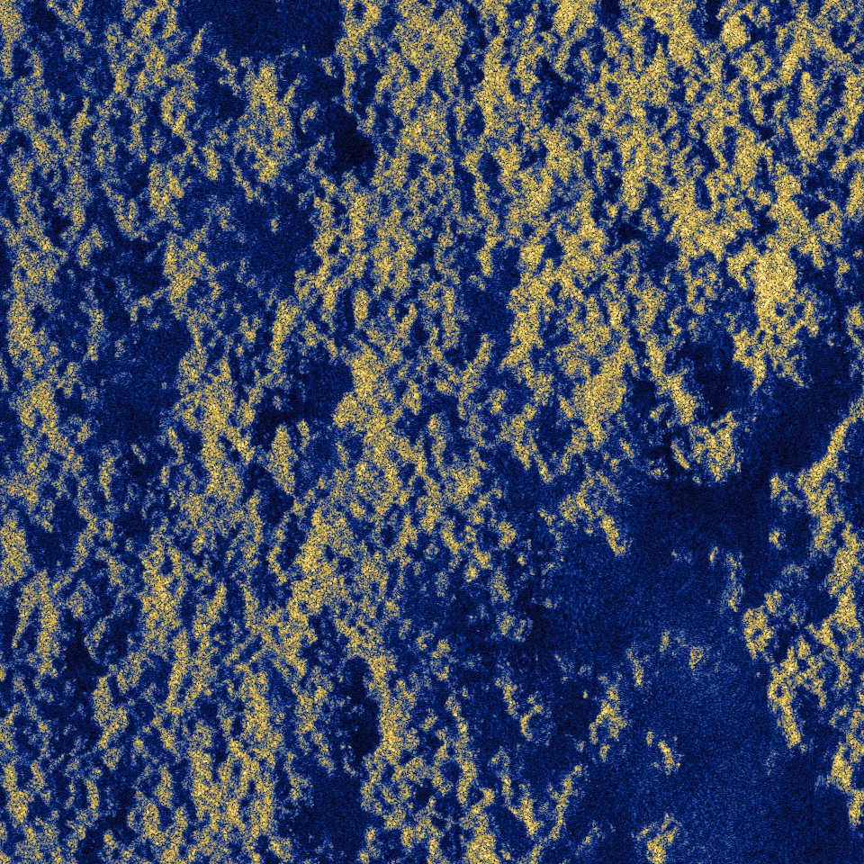 TR9407 sediment: very coarse sand SAS tile