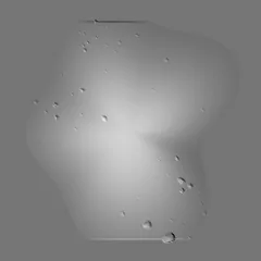 dumped material (spoil mound) geometry