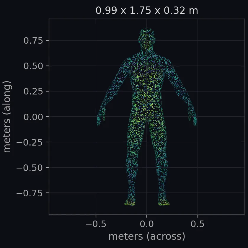 human supine scale