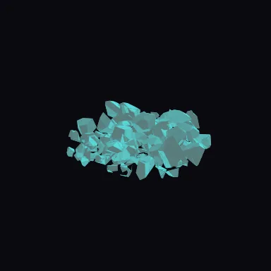 rock pile (clutter) geometry