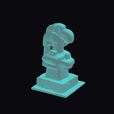 sculpture photoscan geometry