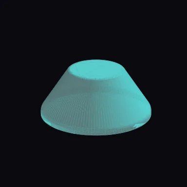 truncated cone stl geometry