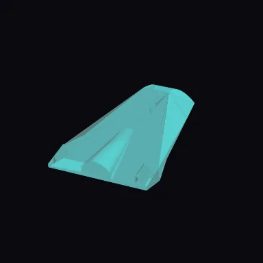 wedge stl belly geometry