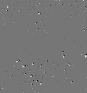 boulder field: reef rubble geometry