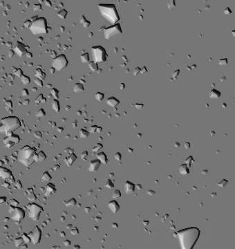 boulder field: talus geometry
