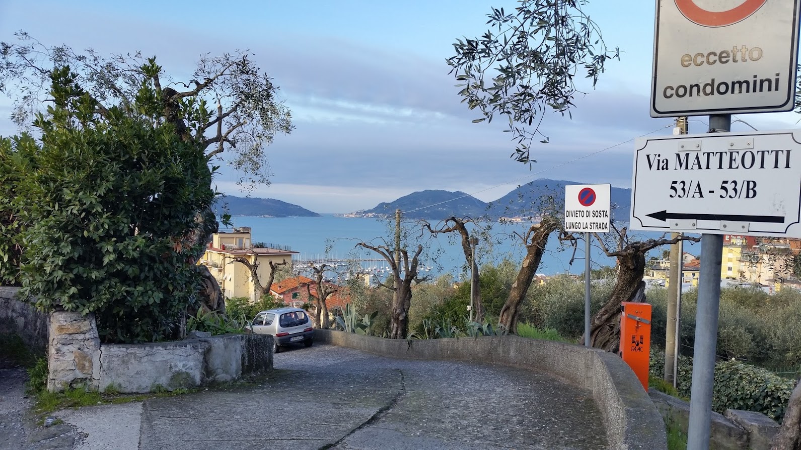 View from the bus stop