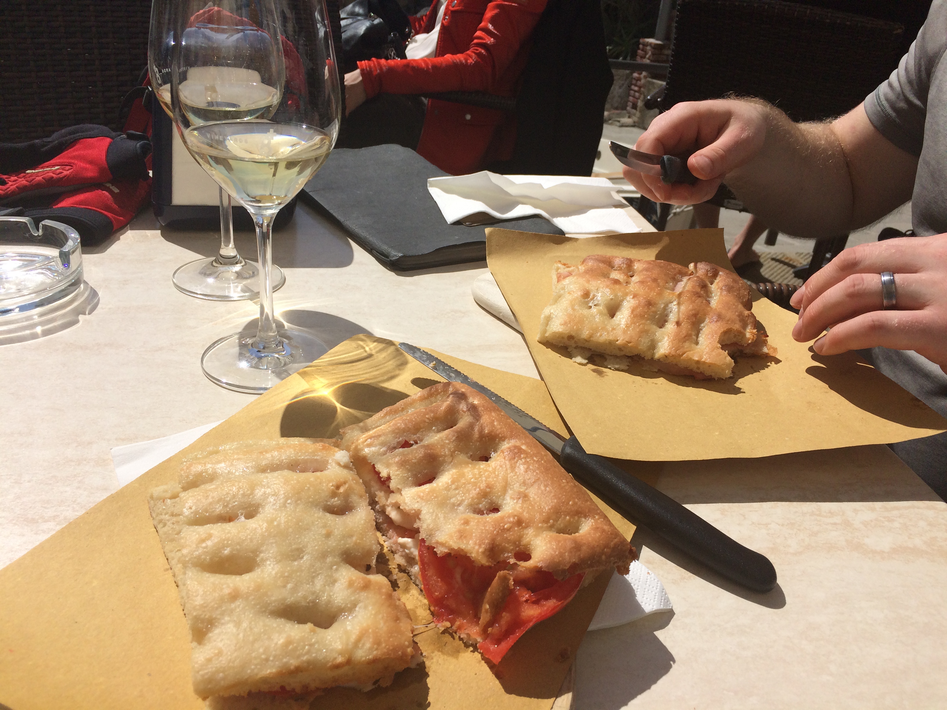 Views from the castle