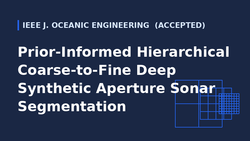 Prior-Informed Hierarchical Coarse-to-Fine Deep Synthetic Aperture Sonar Segmentation